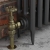 West Rosa Traditional Manual Radiator Valve and Lockshield Angled - Antique Brass | Thumbnail Image