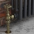 West Rosa Traditional Manual Radiator Valve and Lockshield Angled - Antique Brass | Thumbnail Image