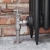 West Abbey Throttle Angled Manual Radiator Valve and Lockshield - Satin Nickel | Thumbnail Image