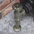 West Abbey Angled Manual Radiator Valve and Lockshield - Old English Brass | Thumbnail Image