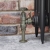 West Abbey Angled Manual Radiator Valve and Lockshield - Old English Brass | Thumbnail Image