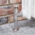 West Abbey Angled Manual Radiator Valve and Lockshield - Satin Nickel | Thumbnail Image