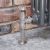West Abbey Angled Manual Radiator Valve and Lockshield - Satin Nickel | Thumbnail Image