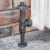 West Abbey Angled TRV Thermostatic Radiator Valve and Lockshield - Light Pewter | Thumbnail Image