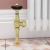 West Amberley Angled Thermostatic Radiator Valve and Lockshield - Polished Brass | Thumbnail Image