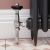 West Amberley Angled Thermostatic Radiator Valve and Lockshield - Chrome | Thumbnail Image