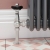 West Amberley Angled Thermostatic Radiator Valve and Lockshield - Satin Nickel | Thumbnail Image