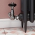 West Amberley Corner Thermostatic Radiator Valve and Lockshield - Black Nickel | Thumbnail Image