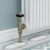 West Commodore Traditional Angled Manual Radiator Valve and Lockshield - Antique Brass | Thumbnail Image
