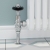 West Commodore Traditional Angled Manual Radiator Valve and Lockshield - Chrome | Thumbnail Image