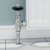 West Commodore Traditional Angled Manual Radiator Valve and Lockshield - Chrome | Thumbnail Image