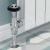 West Commodore Traditional Angled Manual Radiator Valve and Lockshield - Chrome | Thumbnail Image