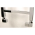 West Cubex Square Corner Radiator Valves Pair Chrome | Thumbnail Image