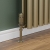 West Delta Angled TRV Thermostatic Radiator Valve and Lockshield - Antique Brass