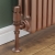 West Delta Angled TRV Thermostatic Radiator Valve and Lockshield - Antique Copper