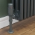 West Delta Angled TRV Thermostatic Radiator Valve and Lockshield - Gunboat Grey