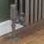 West Delta Angled TRV Thermostatic Radiator Valve and Lockshield - Metallic Grey