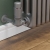 West Delta Corner TRV Thermostatic Radiator Valve and Lockshield - Matte Metallic Grey