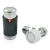 West Echo Angled TRV Thermostatic Radiator Valve and Lockshield - Chrome & Anthracite