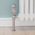 West Echo Angled TRV Thermostatic Radiator Valve and Lockshield - Chrome