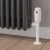 West Echo Angled TRV Thermostatic Radiator Valve and Lockshield - White