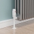 West Echo Angled TRV Thermostatic Radiator Valve and Lockshield - White