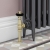 West Eton Traditional Angled Manual Radiator Valve and Lockshield - Brushed Brass | Thumbnail Image