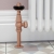 West Eton Traditional Angled Manual Radiator Valve and Lockshield - Brushed Copper | Thumbnail Image