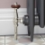 West Eton Traditional Angled Manual Radiator Valve and Lockshield - Nickel | Thumbnail Image