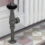 West Eton Angled Manual Radiator Valve and Lockshield - Light Pewter | Thumbnail Image