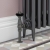 West Eton Angled Manual Radiator Valve and Lockshield - Light Pewter | Thumbnail Image