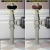 West Eton Traditional Angled Manual Radiator Valve and Lockshield - Satin Nickel | Thumbnail Image