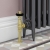 West Eton Traditional Angled Manual Radiator Valve and Lockshield - Un-Lacquered Brass | Thumbnail Image