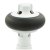 West Eton Angled Manual Radiator Valve and Lockshield - White