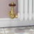 West Eton Traditional Corner Manual Radiator Valve and Lockshield - Brass | Thumbnail Image