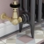West Eton Traditional Corner Manual Radiator Valve and Lockshield - Brushed Brass | Thumbnail Image