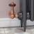 West Eton Traditional Corner Manual Radiator Valves Pair and Lockshield - Brushed Copper | Thumbnail Image