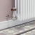 West Eton Traditional Corner Manual Radiator Valve and Lockshield - Chrome | Thumbnail Image