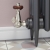 West Eton Traditional Corner Manual Radiator Valve and Lockshield - Nickel | Thumbnail Image