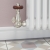 West Eton Traditional Corner Manual Radiator Valve and Lockshield - Nickel | Thumbnail Image
