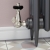 West Eton Traditional Corner Manual Radiator Valve and Lockshield - Nickel | Thumbnail Image