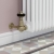 West Eton Traditional Corner Manual Radiator Valve and Lockshield - Old English Brass | Thumbnail Image