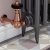 West Eton Traditional Corner Manual Radiator Valve and Lockshield - Polished Copper | Thumbnail Image