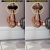 West Eton Traditional Corner Manual Radiator Valve and Lockshield - Polished Copper | Thumbnail Image