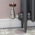West Eton Traditional Corner Manual Radiator Valve and Lockshield - Satin Nickel | Thumbnail Image
