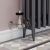 West Eton Traditional Corner Manual Radiator Valve and Lockshield - Satin Nickel | Thumbnail Image