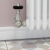 West Eton Traditional Corner Manual Radiator Valve and Lockshield - Satin Nickel | Thumbnail Image