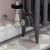West Eton Traditional Corner Manual Radiator Valve and Lockshield - Satin Nickel | Thumbnail Image