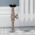 West Faringdon Angled Thermostatic Radiator Valve and Lockshield - Antique Copper