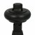 West Faringdon Angled Thermostatic Radiator Valve and Lockshield - Textured Black